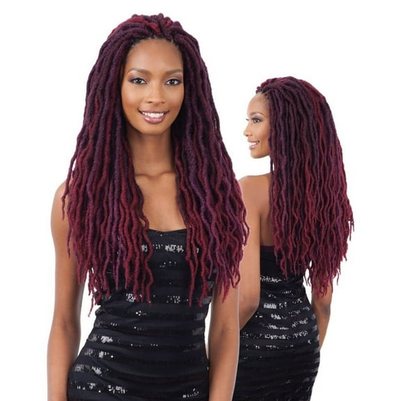 2X BO LOC 18" - FREETRESS SYNTHETIC CROCHET PRE-LOOPED BRAID [OT530]