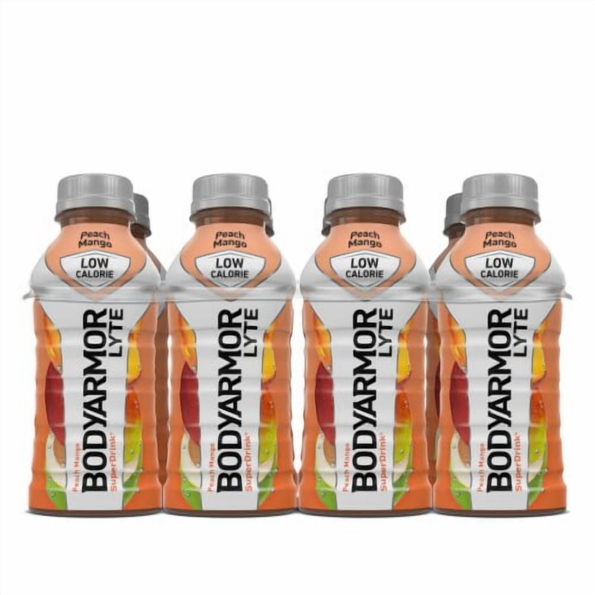 2X-BODYARMOR Lyte Peach Mango Sports Drink - 12 fl oz - 8 bottles