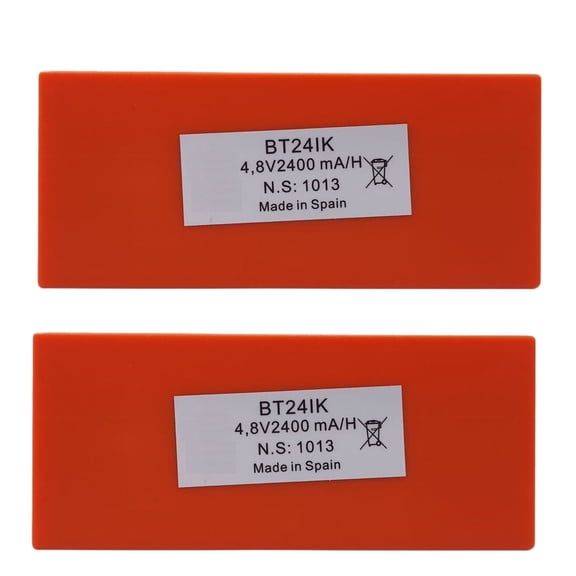 2X BT24IK Battery Replacement IKUS BT24IK 4.8V 2400mAh Remote Control Battery