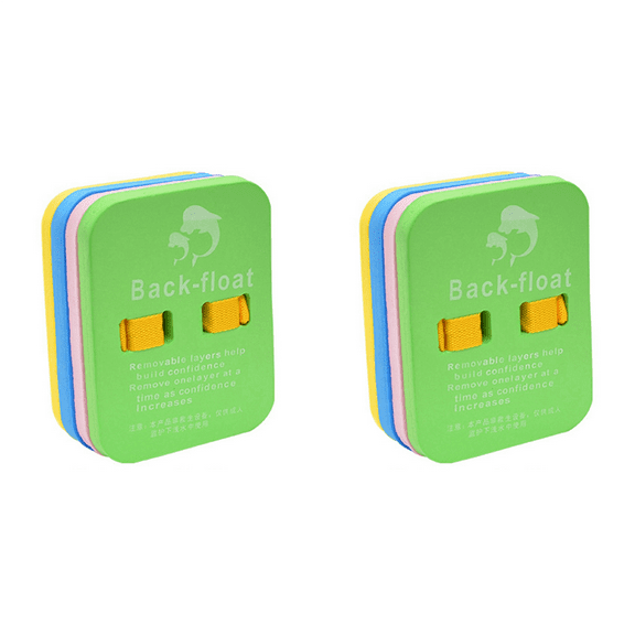 2X Back Float Swim Trainer Swimming Belt with Adjustable Split Layers Swim Belts Clip for Swimming Stroke