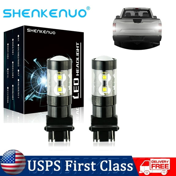 2X Back up Reverse Light 3157 3156 LED Bulb For Ford F-150 2016 2018 2017 48H EA