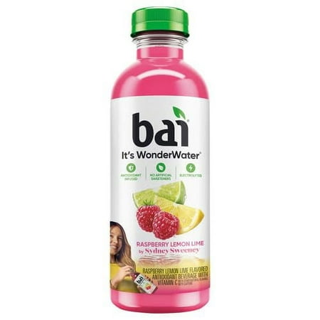 2X - Bai Antioxidant Infusion, Rio Raspberry Tea Liquid Prepared Iced Tea, 18 Fl Oz