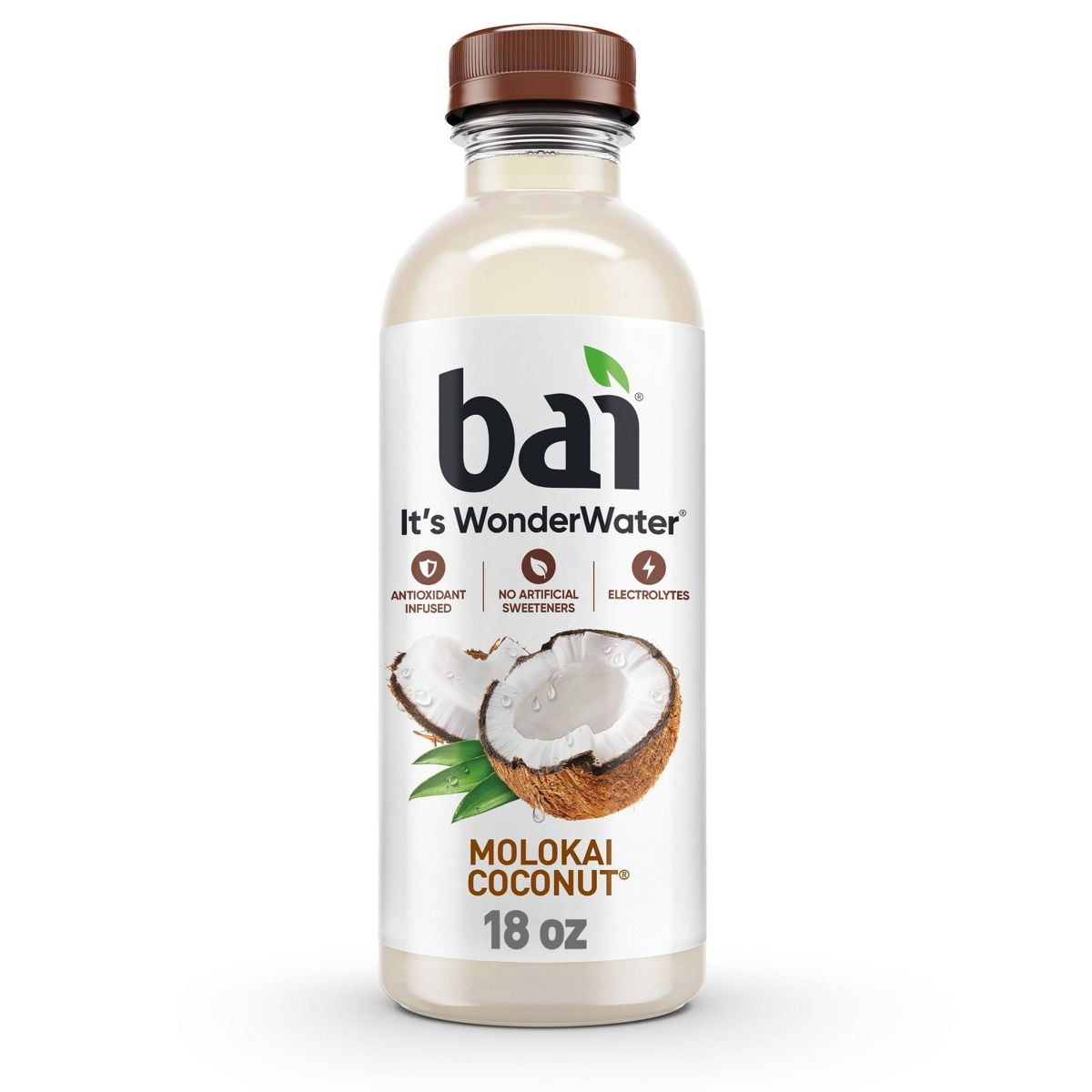 2X - Bai Molokai Coconut Antioxidant Water - 18 fl oz Bottle