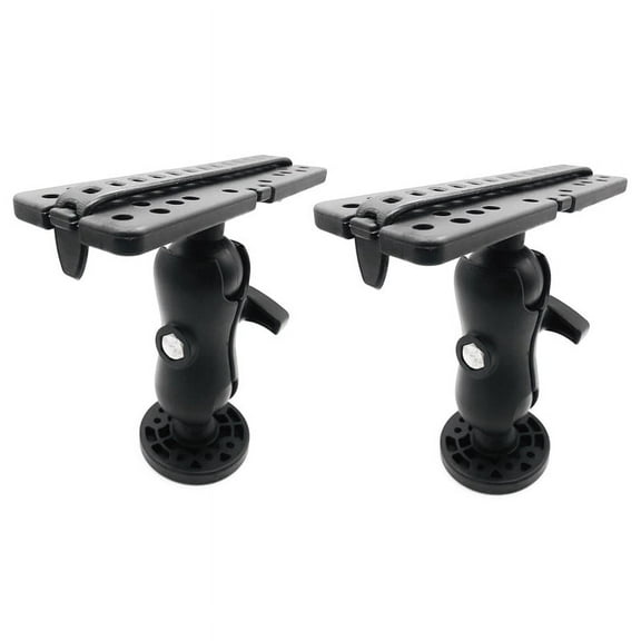2X Ball Mount with Fish Finder and Universal Mounting Plate Kayak Accessories