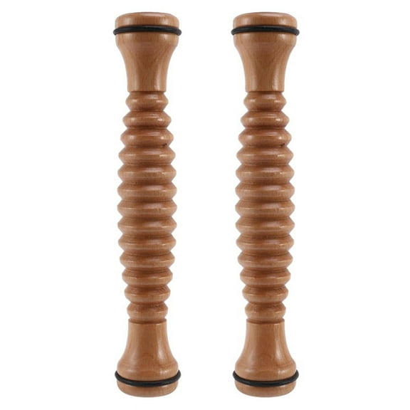 2X Ballet Foot Massager Instep Shaper Foot Roller Wooden Foot Roller Relaxation Pressure Reducer Solid,2 x Ballet Foot Massager,Wood color