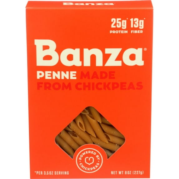 2X - Banza Chickpea Penne Pasta 8 oz