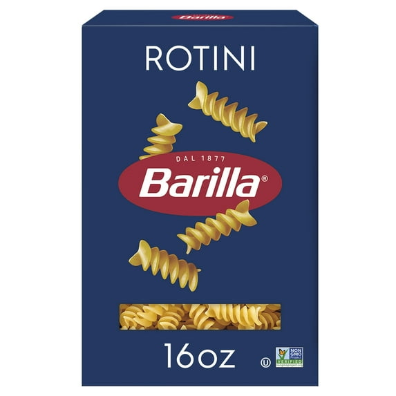 2X-Barilla Blue Box Rotini Non-GMO Project Certified & Kosher Pasta - 16 oz