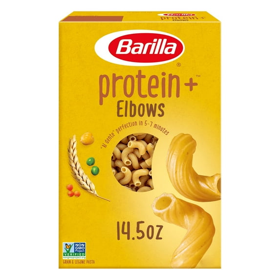 2X - Barilla Protein+ Elbows Pasta, 14.5 Oz