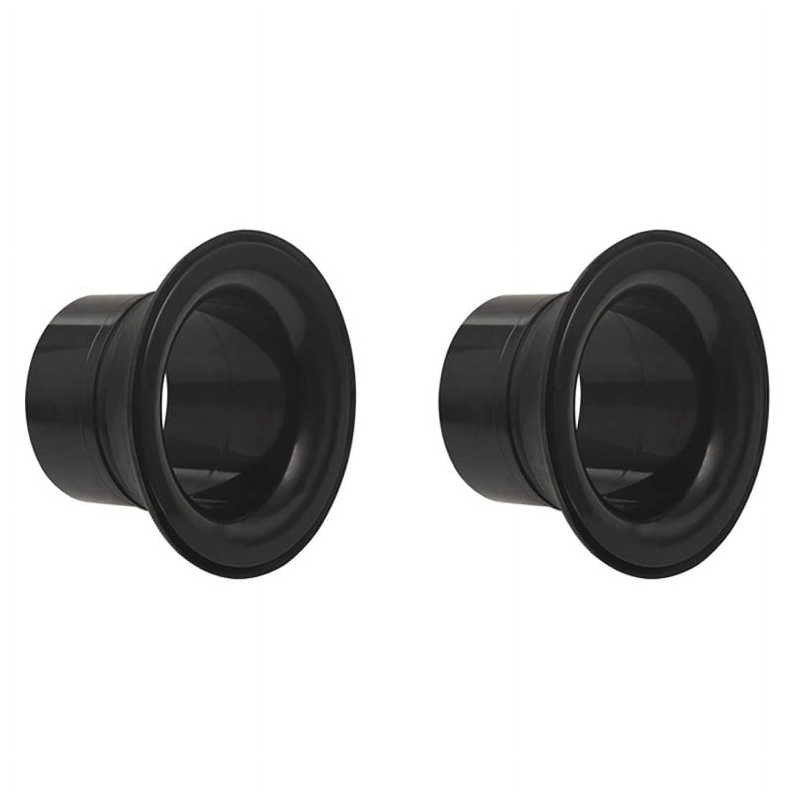 2X Bass Drum Enhancer ABS Rubber Bass Drum Kick Enhancer with Black