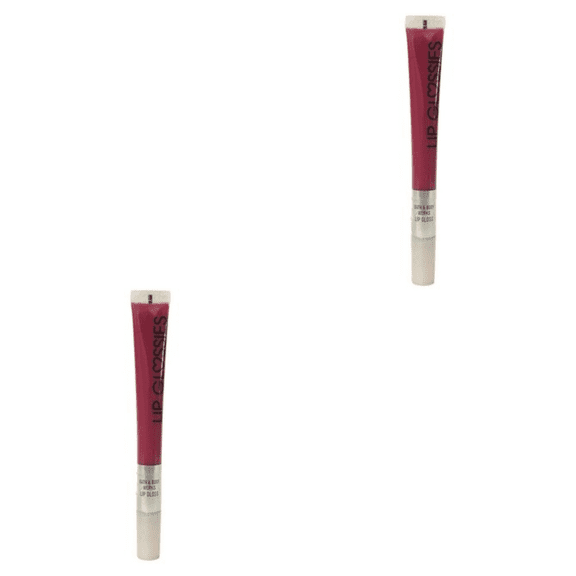 2X Bath and Body Works Boldly Pink Lip Glossies Gloss (0.34 fl oz)