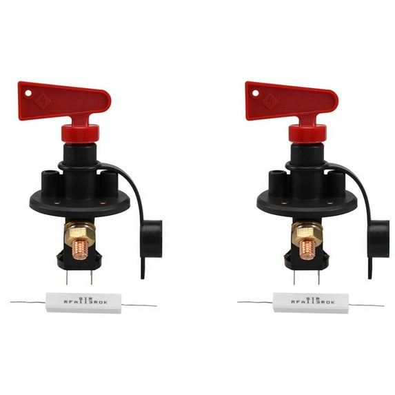 2X Battery Isolator Racing Accessories Master Battery Isolator Cut Out/Off Kill Switch FIA Type Kit Car Race