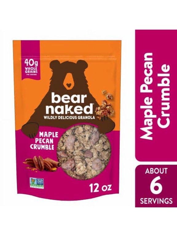 2X - Bear Naked Maple Pecan Crumble Granola