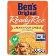 thumbnail image 1 of 2X - Ben,S Original Ready Rice Creamy Four Cheese Flavored Rice, Easy Dinner Side, 8.5 Oz Pouch, 1 of 3