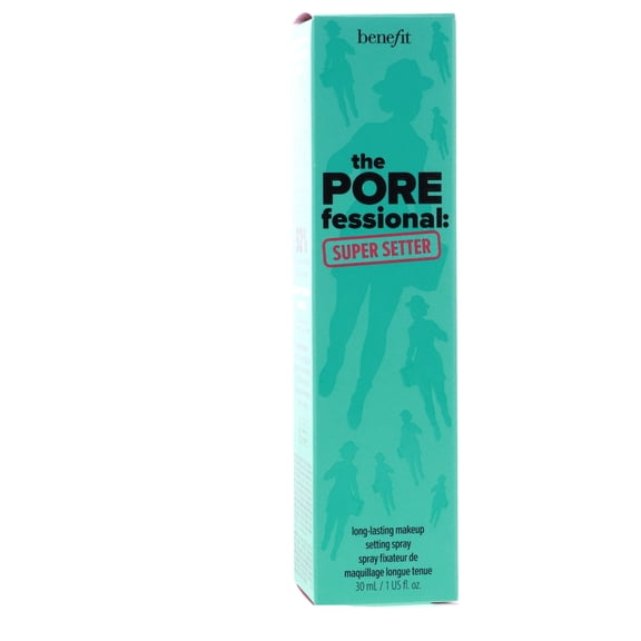 Benefit The POREfessional Super Setter Long Lasting Makeup Spray, 1 oz 2 Pack