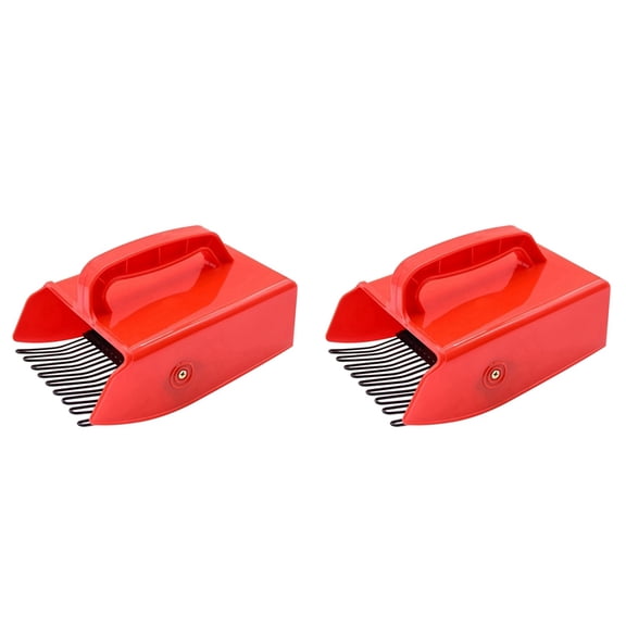 2X Berry Picker, Berry Pickers and Rakes with Metallic Comb and Ergonomic Handle for Easier Berry Picking, Blueberry