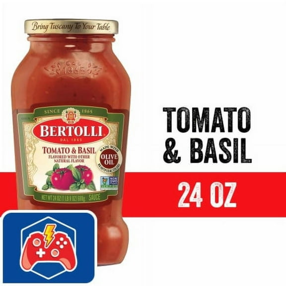 2X-Bertolli Tomato & Basil Pasta Sauce - 24 oz