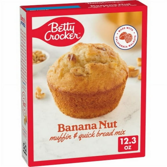 2X - Betty Crocker Banana Nut Muffin and Quick Bread Mix
