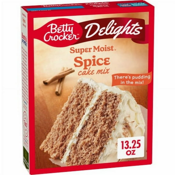 2X - Betty Crocker Delights Super Moist Spice Cake Mix