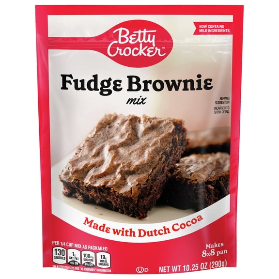 Betty Crocker Fudge Brownie Mix - 10.25 oz (Pack of 2)