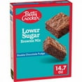 thumbnail image 1 of 2X - Betty Crocker Lower Sugar Double Chocolate Fudge Brownie Mix, 1 of 5