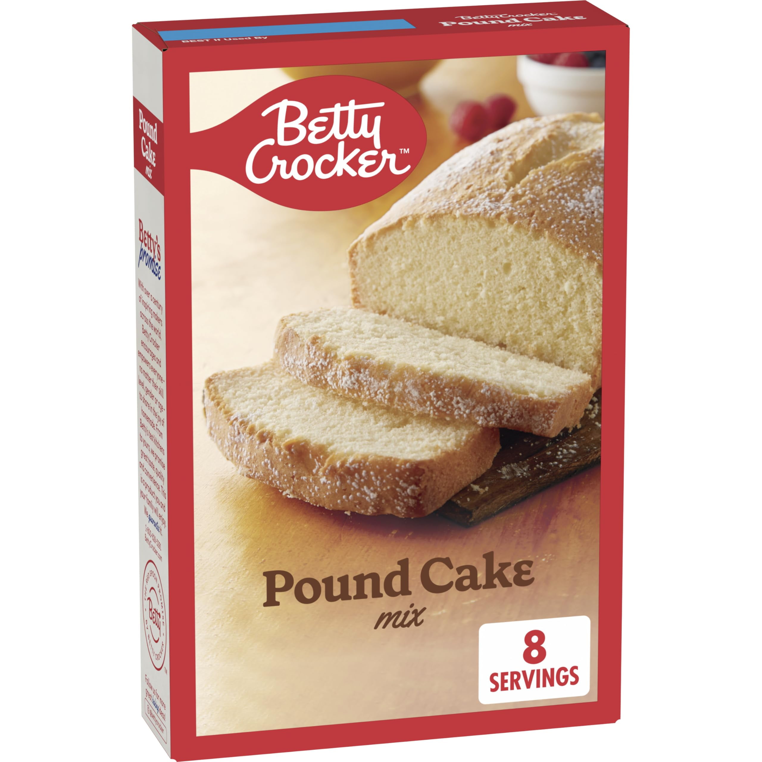 Betty Crocker Pound Cake Mix 16 oz - Pack of 2 - Walmart.com