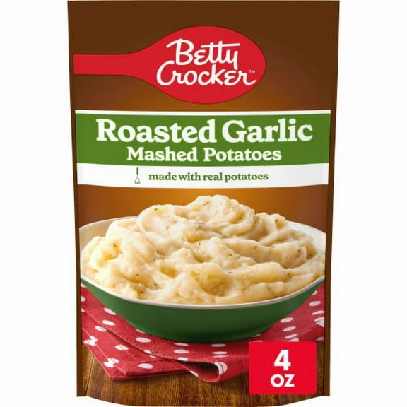 Pack of 2 - Betty Crocker Roasted Garlic Mashed Potatoes 4 oz