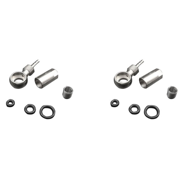 2X Bicycle Cable End Set Hose Banjo Connector for LEVEL RED ETAP S900 with Olives& Sealing Ring