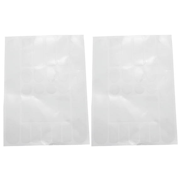 2X Bicycle Front Fork Frame Protector Bike Chain Stay Protection Cycling Fork Wrap Guard Pad Mountain Road Bike,2 x Bicycle protection sticker,Transparent