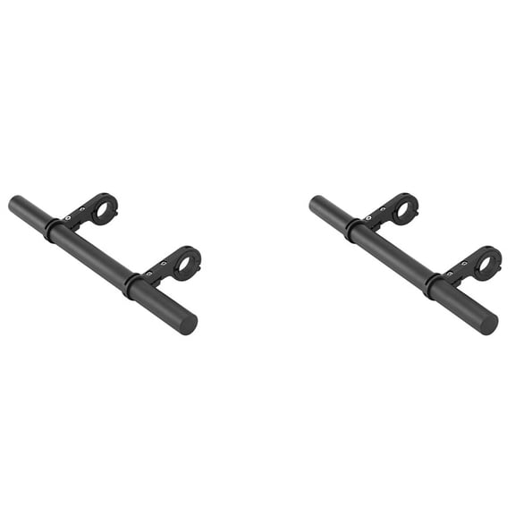 2X Bicycle Handlebar Bracket Extension Mountain Bike Handlebar Extender Expander for M365 Bike Tachometer Mount-30cm