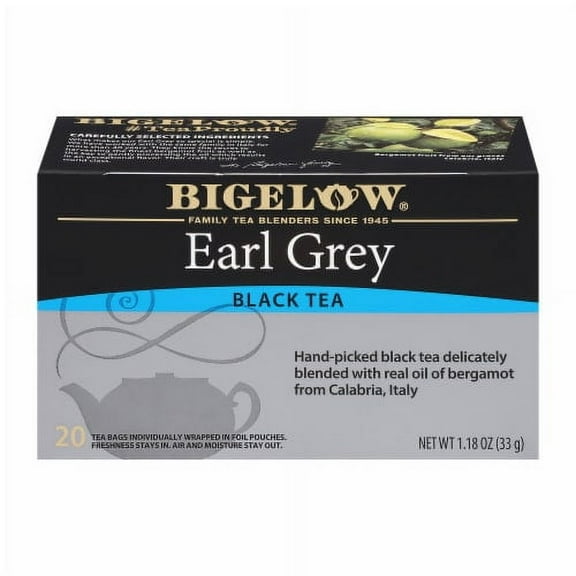 2X-Bigelow Earl Grey Black Tea Bags - 20 ct