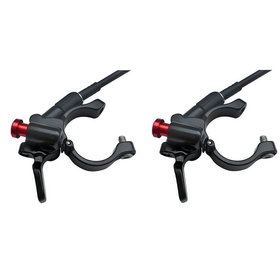 2X Bike Dropper Seatpost Bike Seatpost Dropper Remote for 22.2mm Bike Road Bicycle Handlebars Bicycle Accessories,2 x Bike Seatpost Dropper Remote,Black