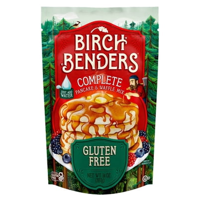 Birch Benders, Pancake & Waffle Mix, Gluten Free, 14 oz (397 g) Pack of 2