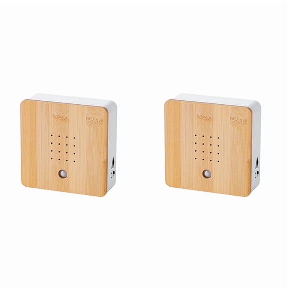 2X Bird Chirping Sound Box Motion Sensor Singing Bird Box Smart Animal Noise Machine for Bedroom Living Room Fireplace