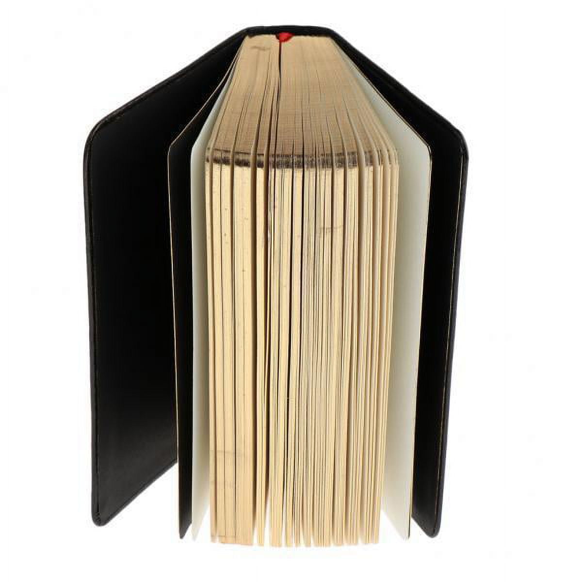 2X Black A6 Paper Size Notebook Portable Blank Note Book for Painting, Diary