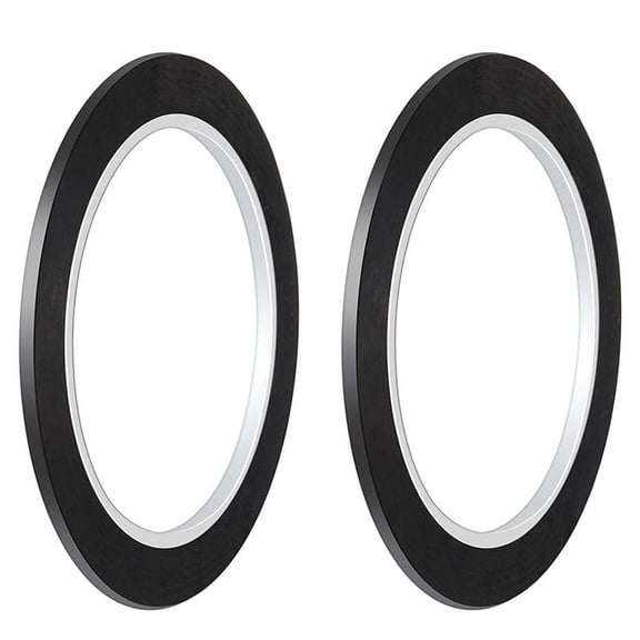 2X Black PET Stained Glass Lead Lines Stained Glass Leading Strips 3mm 216ft for Glass Painting SurfacesGallery Window