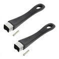 thumbnail image 1 of 2X Black Replacement Bakelite Handle for Pan Pot Cookware, 1 of 8
