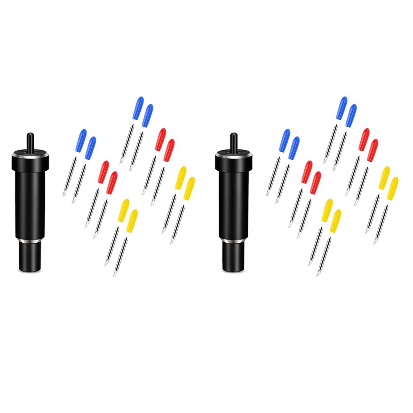 2X Blades with Blade Housing,30/45/60 Degree Deep Point Replacement