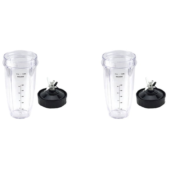2X Blender for , 24Oz Cup 7 Fins Extractor Blade, for Auto IQ BN801 SS101 BL480-30