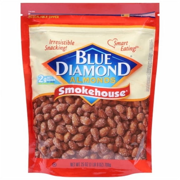 2X - Blue Diamond Smokehouse Almonds