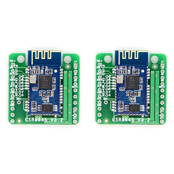 2X Bluetooth Amplifier Board Module 5.0 Audio Receiver CSR8645 Dual 5W Speaker Audio Amplifier