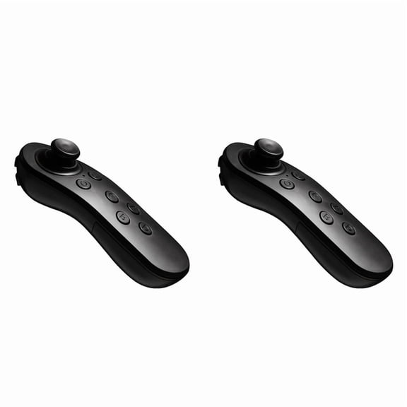 2X Bluetooth Wireless VR Remote Game Controller Joystick Gamepad Somatosensory Remote Control Black