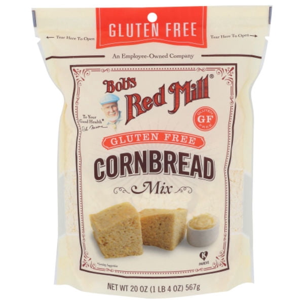 2X - Bob's Red Mill Gluten Free Cornbread Mix 20 oz Package May Vary ...