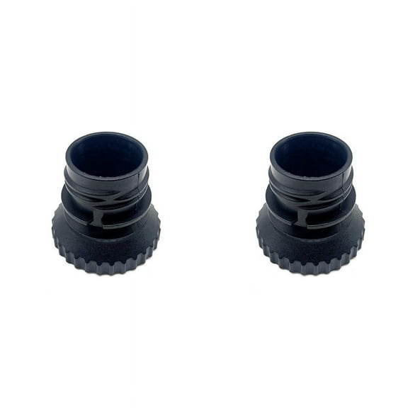 2X Bottle Adapter for Terra Glass Bottle Quick Connect Bottle Attachment Refill Cap,2 x sodastreaming machine co2,Black