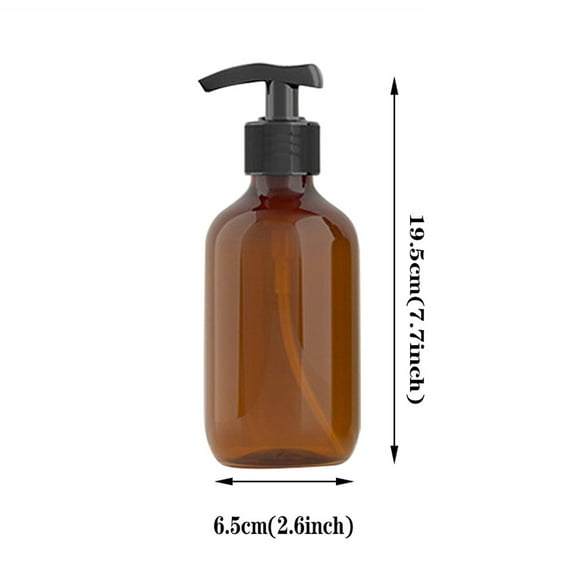 2X Bottle 2Pcs Transparent Pet Plastic Bottles With Black Screw Caps, Recyclable 500 Ml