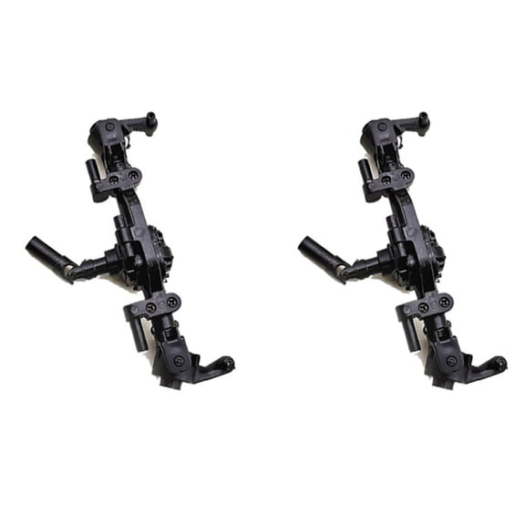 2X Bridge Axle for 1/12 RC Climbing Crawler Car MN D90 D91 MN90 MN91 MN99S Spare Parts Accessories,Front