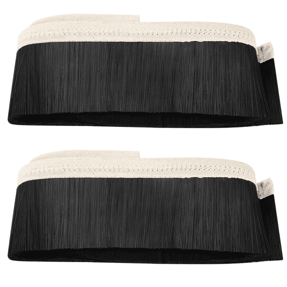 2X Brush Vacuum Cleaner Dust Collector Engraving Machine Dust Cover for CNC Router Spindle Motor (100 mm),2 x Brush,Black