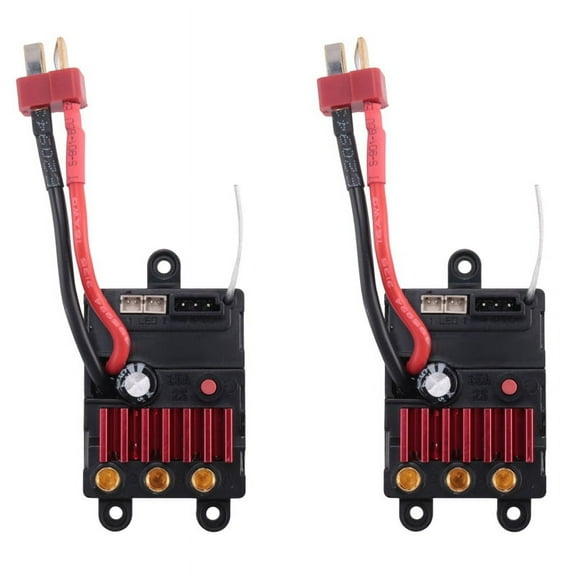 2X Brushless ESC Speed Controller for SCY 16101 16102 16103 16201 Pro 1/16 Brushless RC Car Upgrades Parts Accessories