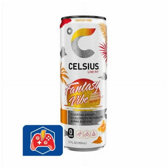 2X-CELSIUS Sparkling Fantasy Vibe Energy Drink - 12 fl oz