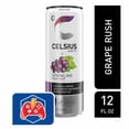 thumbnail image 1 of 2X - CELSIUS Sparkling Grape Rush Energy Drink Can 12 fl oz, 1 of 5