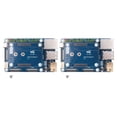 thumbnail image 1 of 2X CM4 Expansion Board for Raspberry Pi Compute Module 4 Mini Basic Expansion Board Compute Module Core Board, 1 of 8